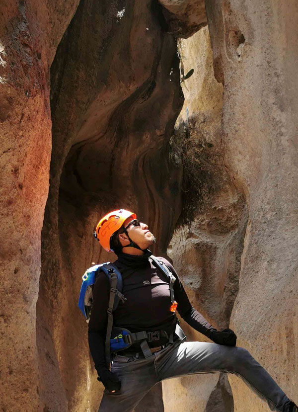 Grietas del Cañón de Qorihuillca ©Antonio Escalante