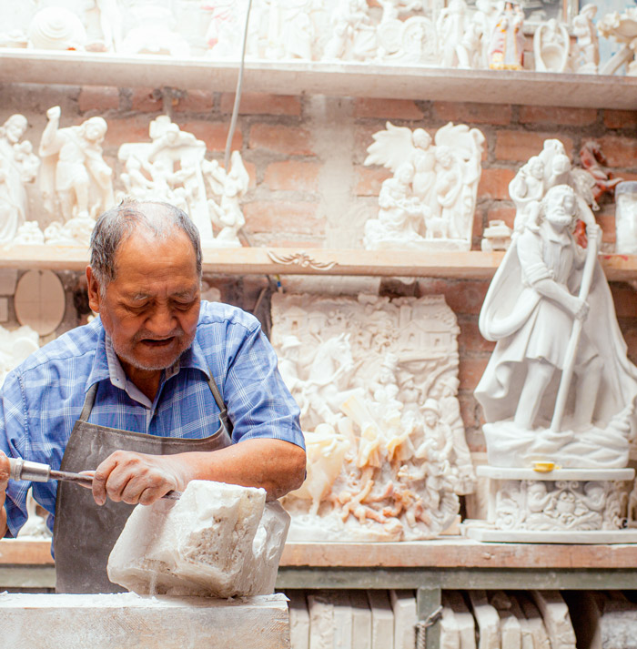 Artesanos del Barrio Santa Ana