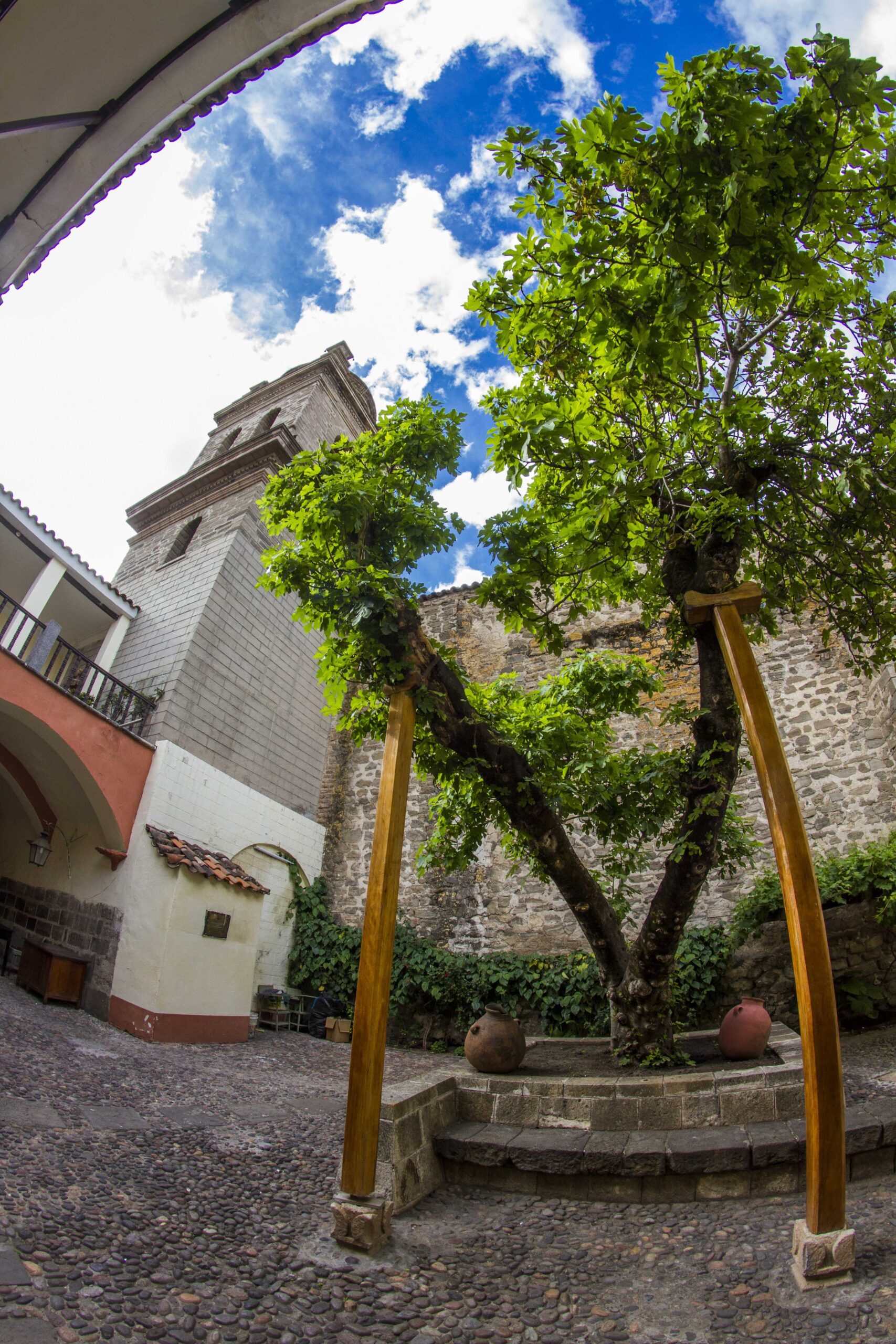 Patio de la casa Castilla y Zamora de la ciudad de Ayaucho ©Renzo Tasso