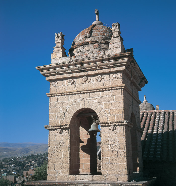 Campanario de la Iglesia de la Maria Magdalena ©Wilfredo Loayza
