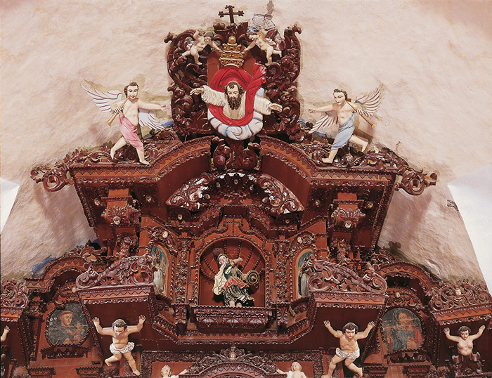Altar mayor San Francisco de Paula ©Wilfredo Loayza